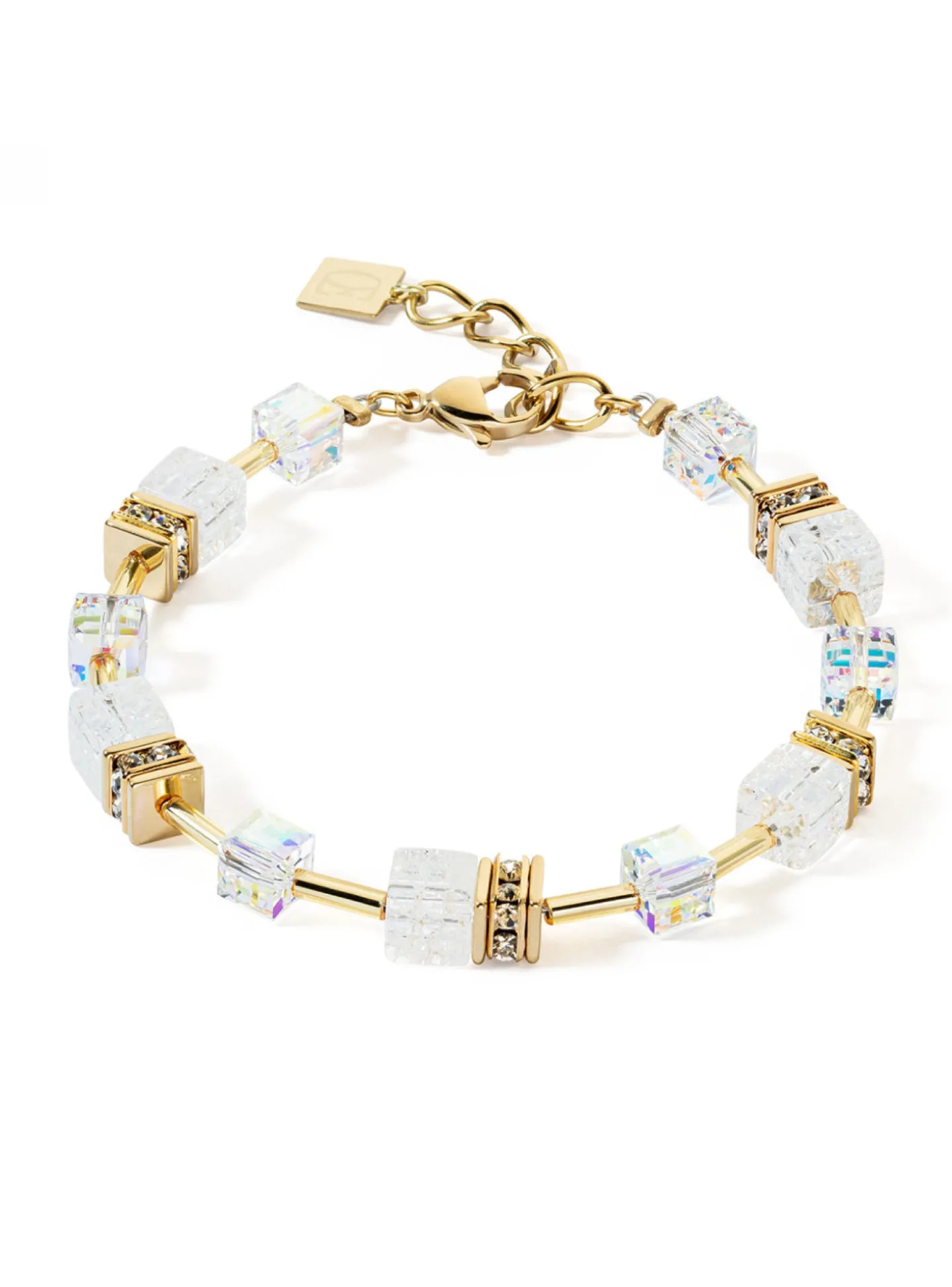Bracelet Coeur de Lion GeoCUBE® Iconic Nature_x005f_x000D_doré