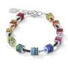 Bracelet Coeur de Lion Geocube classique polaris_x005f_x000D_strass multicolore
