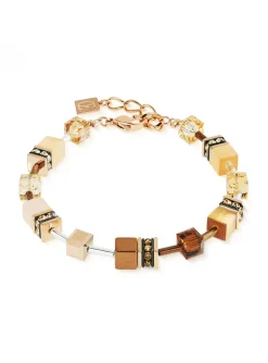 Bracelet Coeur de Lion GeoCUBE Mocha Mousse