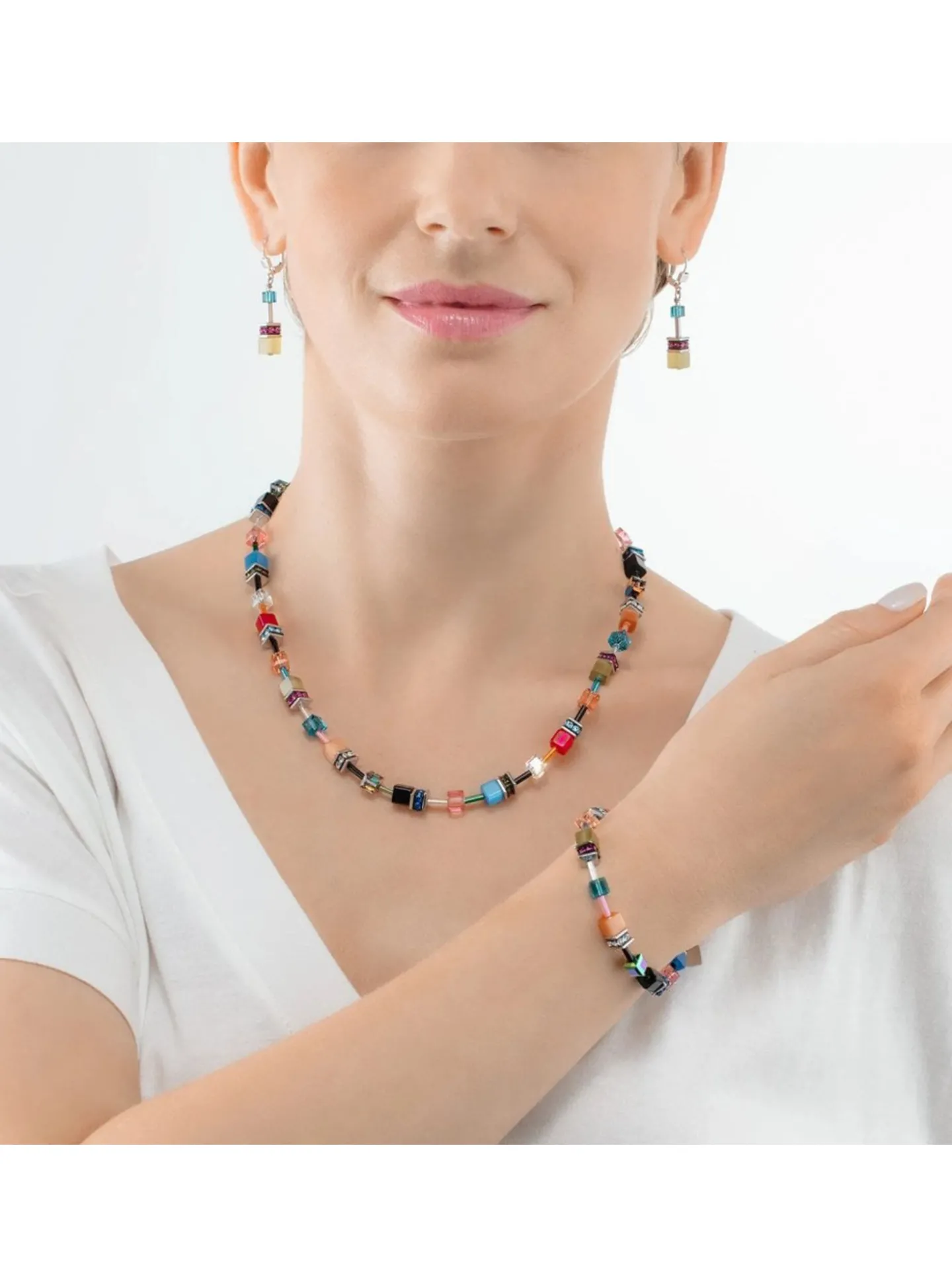 Bracelet Coeur de Lion Geocube Iconic Multicolore_x005f_x000D_Fancy