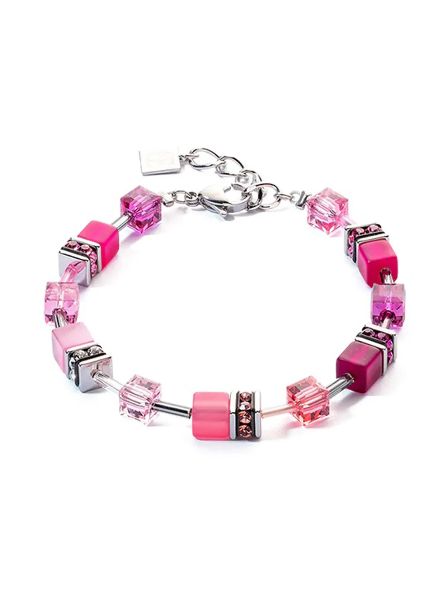 Bracelet Coeur de Lion GéoCube Magenta_x005f_x000D_Capsule Fête des Mères