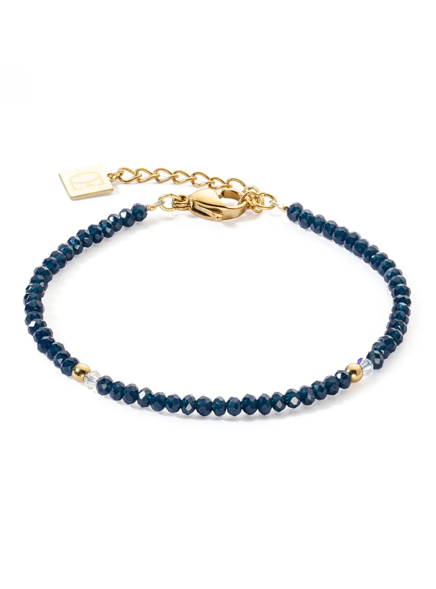 Bracelet Coeur de lion Little Twinkle doré-bleu_x005f_x000D_foncé