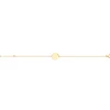 Bracelet enfant Brillaxis jeton rond et diamant