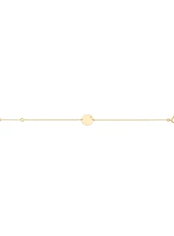 Bracelet enfant Brillaxis jeton rond et diamant