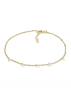 Bracelet Fossil Sadie Shine Bright laiton doré