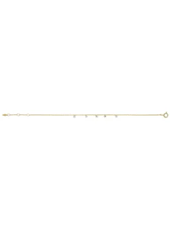 Bracelet Fossil Sadie Shine Bright laiton doré