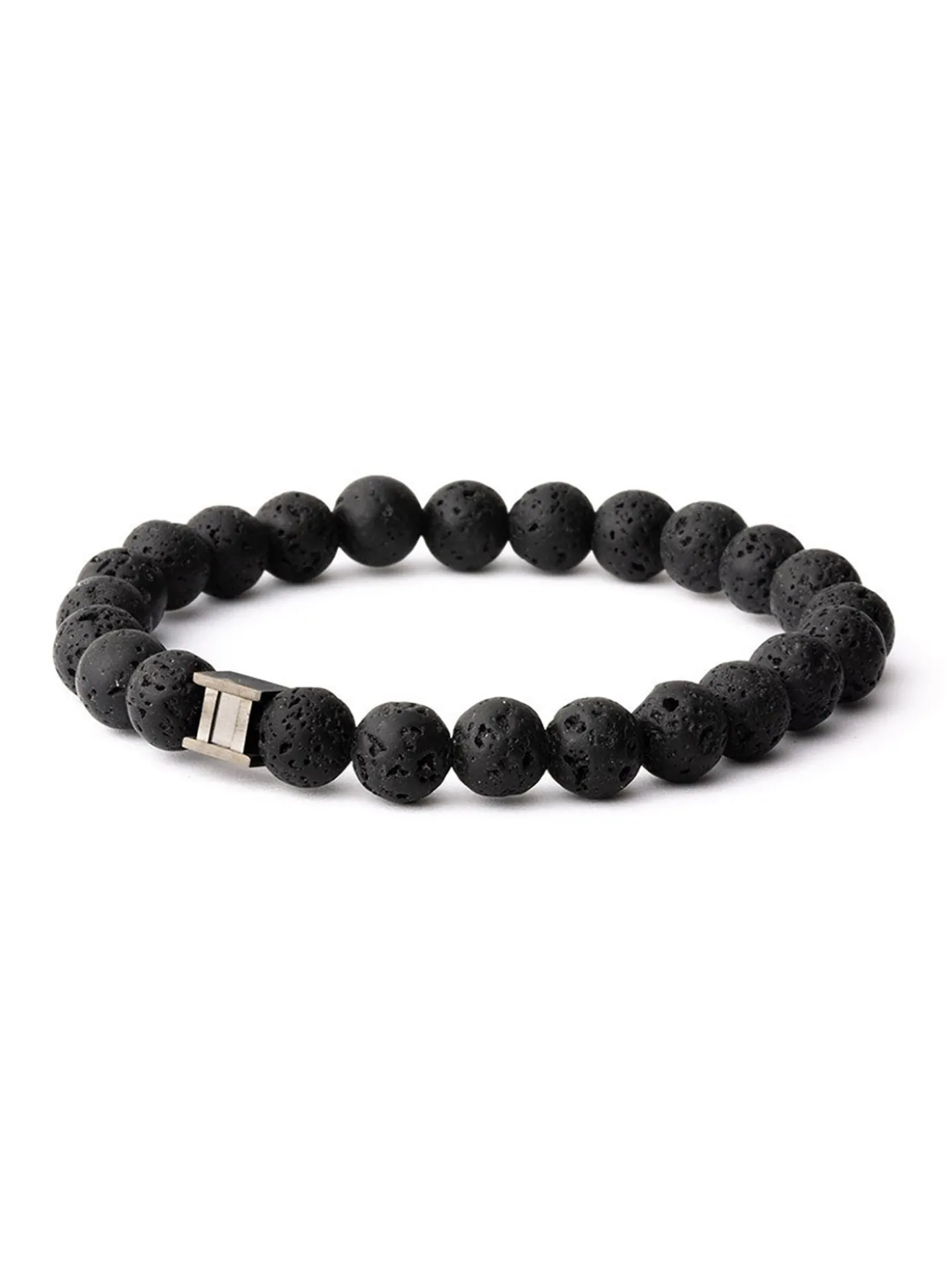 Bracelet Gemini Black Lava M