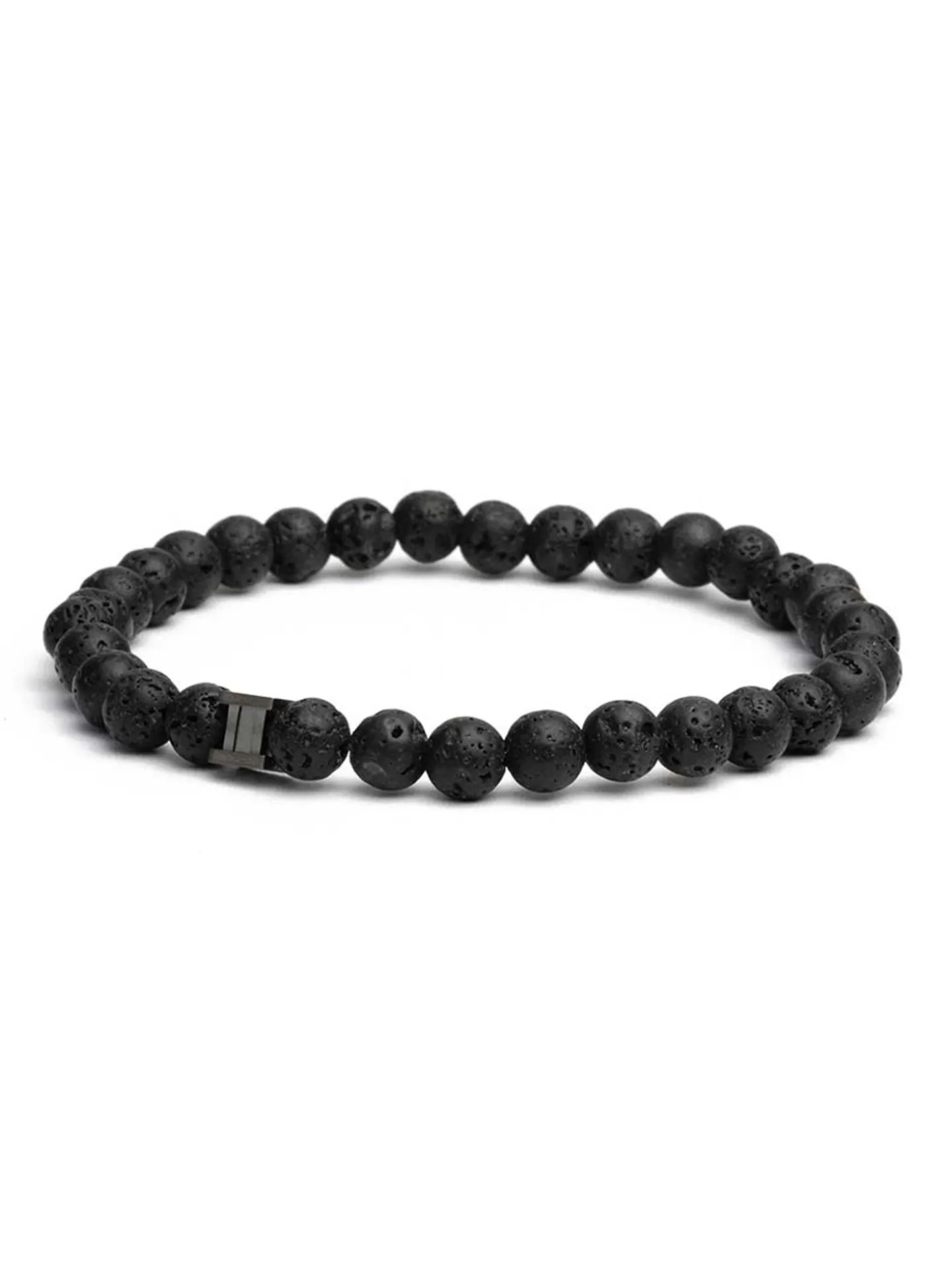 Bracelet Gemini Black Lava 6mm S