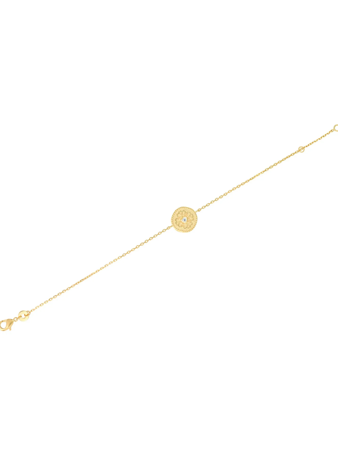 Bracelet Go Mademoiselle rond doré