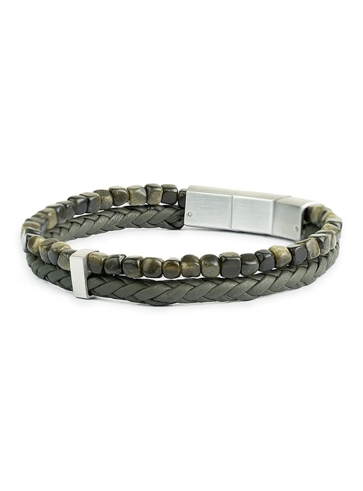 Bracelet homme Gemini Double Green M-L