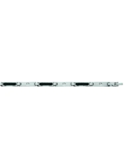 Bracelet homme Brillaxis maillons acier et carbone