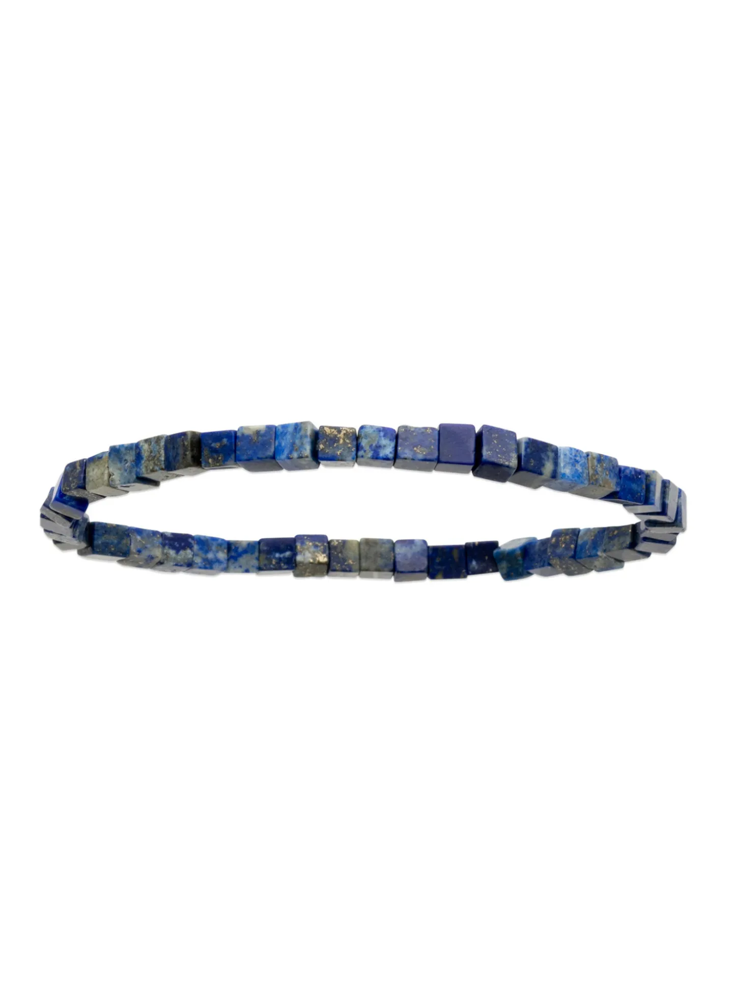 Bracelet homme Brillaxis élastique sodalite 19cm