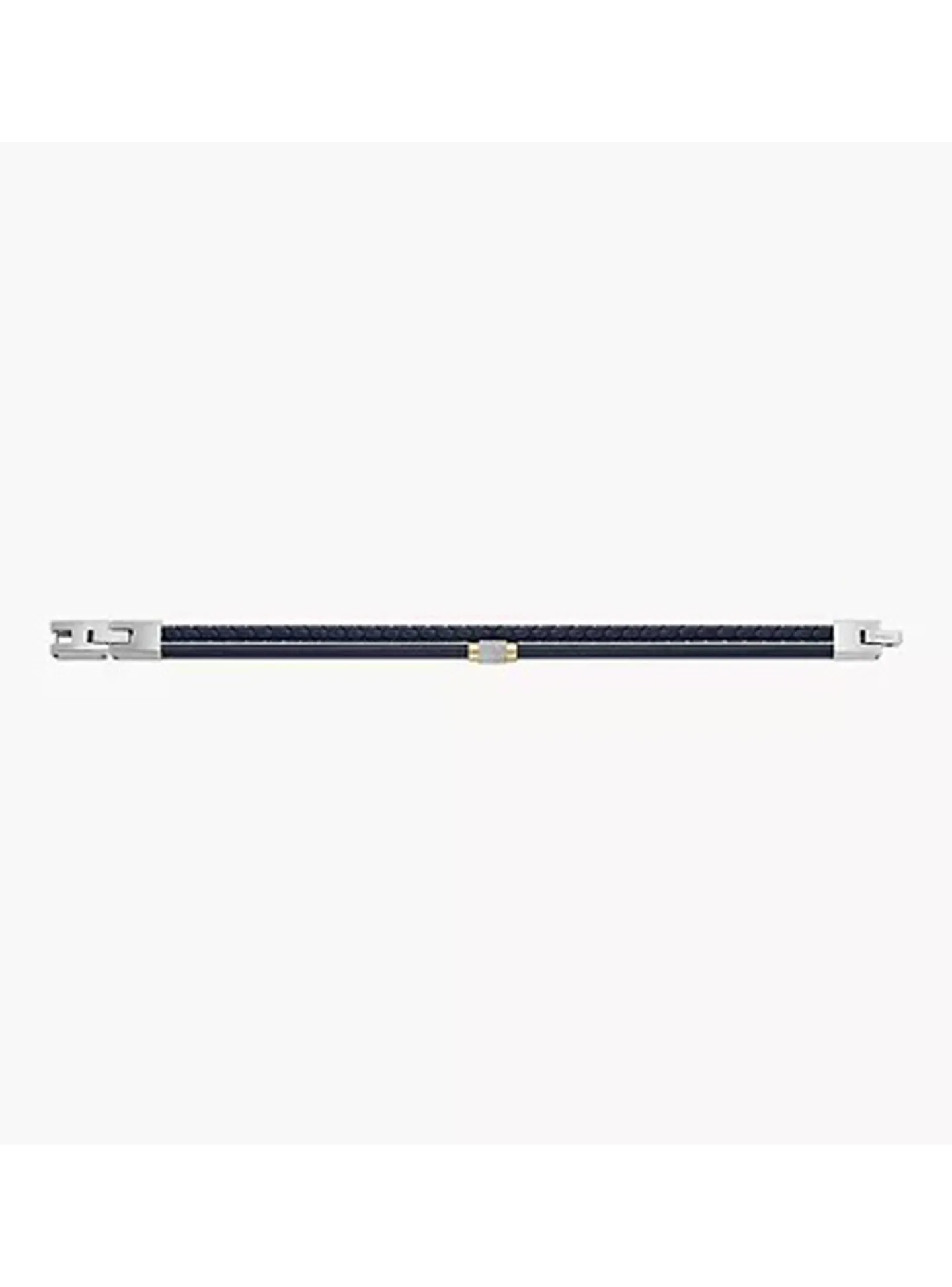 Bracelet homme Fossil double rang bleu