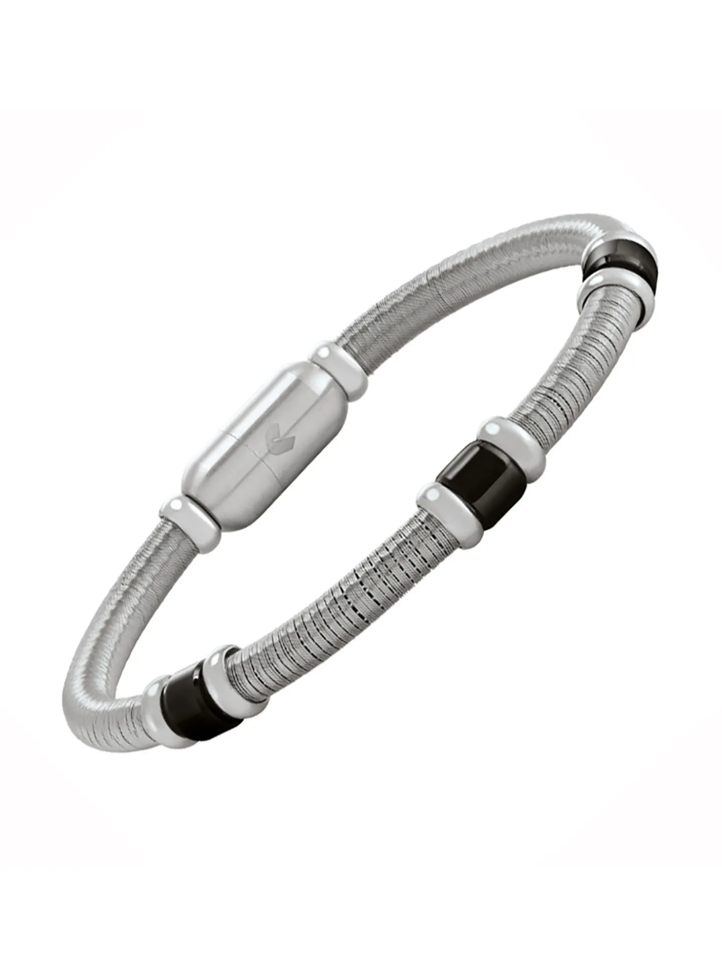 Bracelet homme JOURDAN acier bicolore