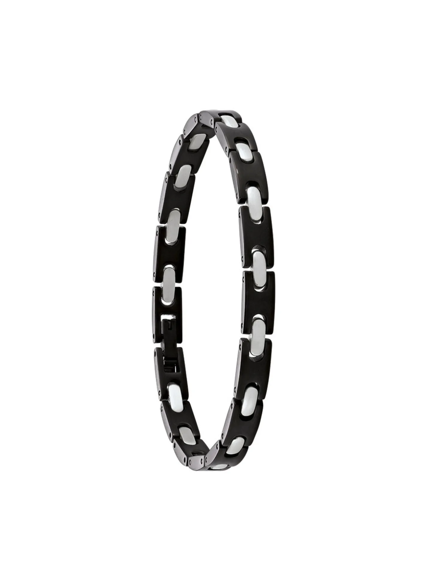 Bracelet homme Jourdan Dinema acier bicolore