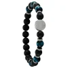 Bracelet homme Jourdan Heritage 1921 oeil de tigre b_x005f_x000D_leu