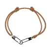 Bracelet homme Olivier Lafond Osmose rouge et vert