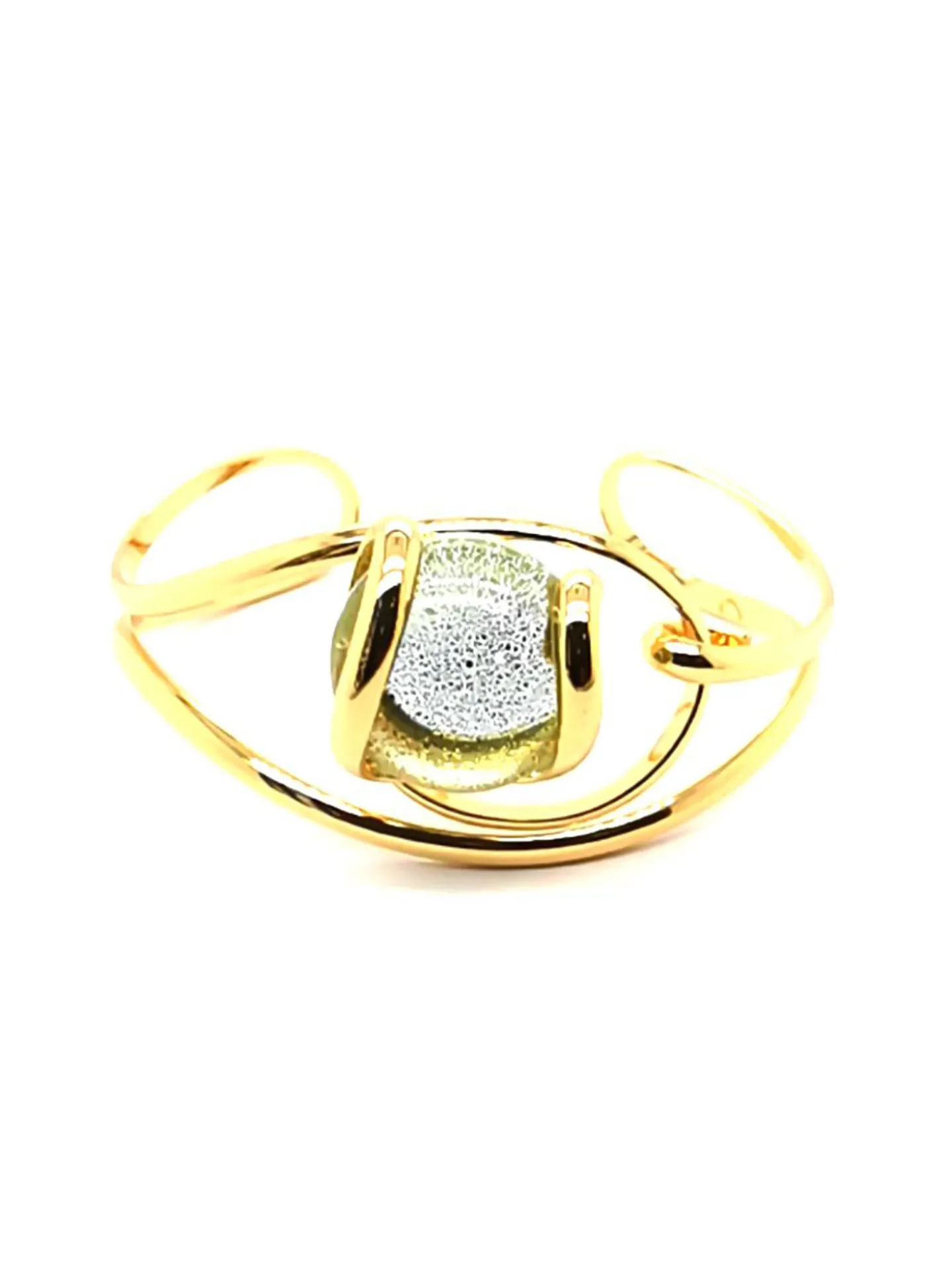 Bracelet jonc Andrea Marazzini Murano Peridot