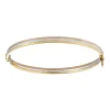 Bracelet jonc Brillaxis 3 ors 18 carats