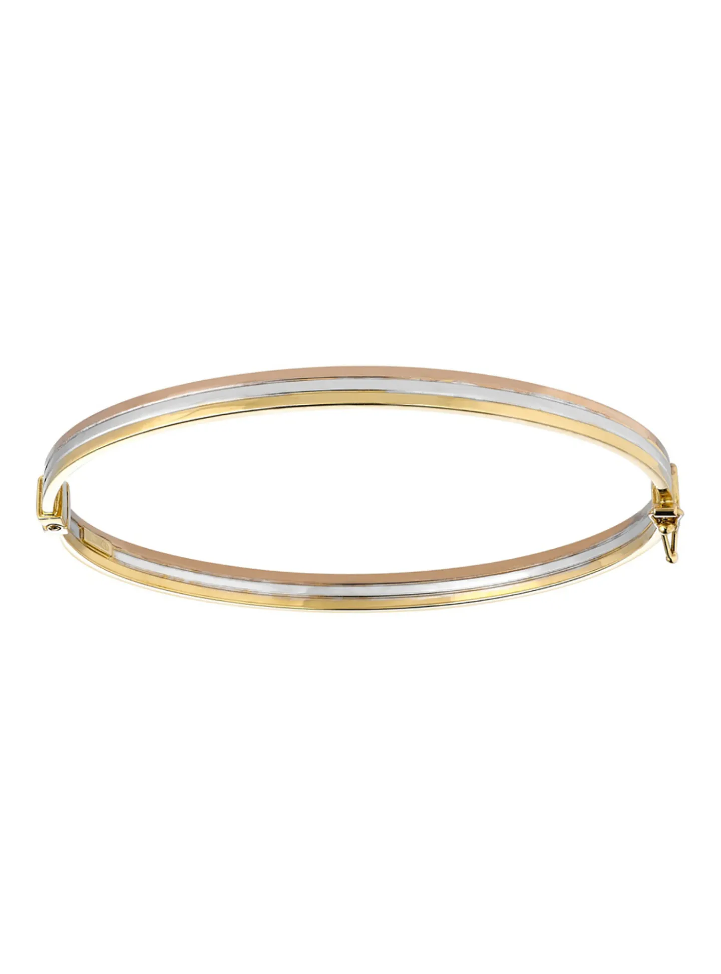 Bracelet jonc Brillaxis 3 ors 18 carats