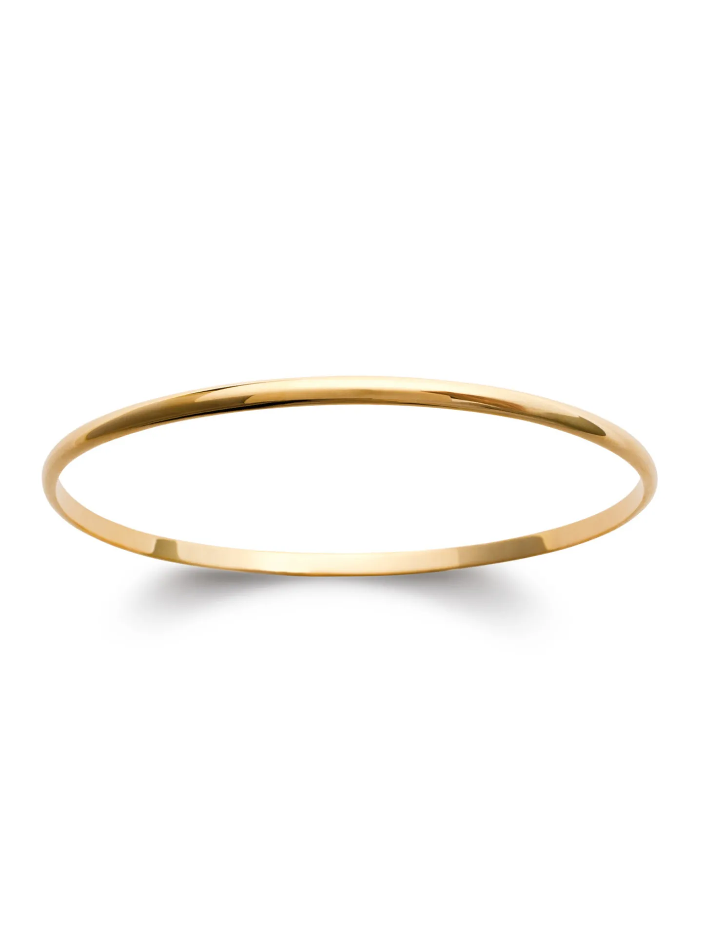 Bracelet jonc Brillaxis plaqué or