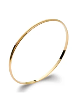 Bracelet jonc Brillaxis plaqué or
