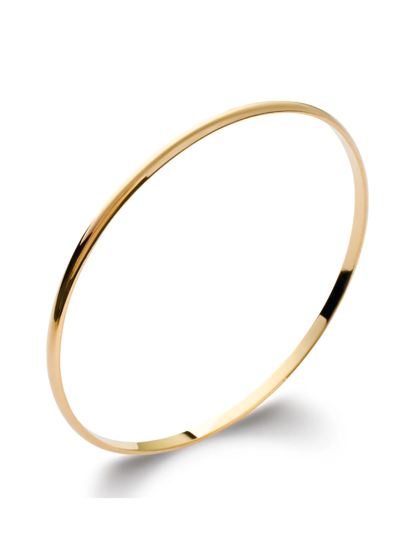 Bracelet jonc Brillaxis plaqué or