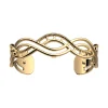Bracelet jonc Les Georgettes Divine_x005f_x000D_doré 14 mm