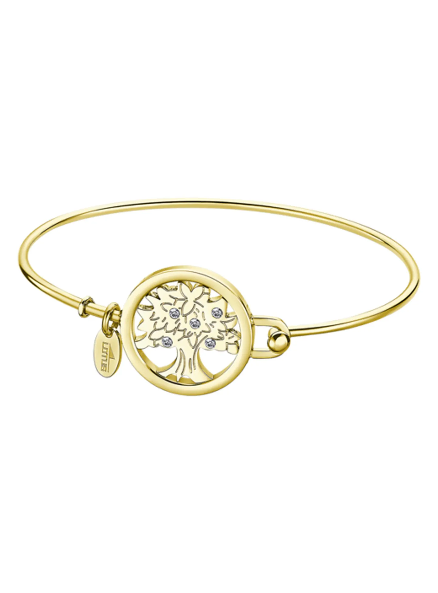 Bracelet jonc Lotus Collection Millennial_x005f_x000D_arbre de vie doré