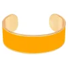Bracelet jonc ouvert bangle Up jaune safran_x005f_x000D_collection Bangle