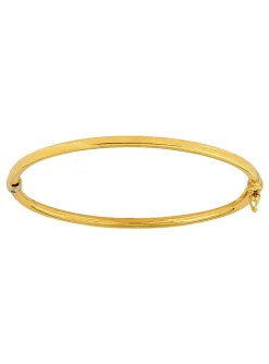 Bracelet jonc ouvrant or jaune 9 carats