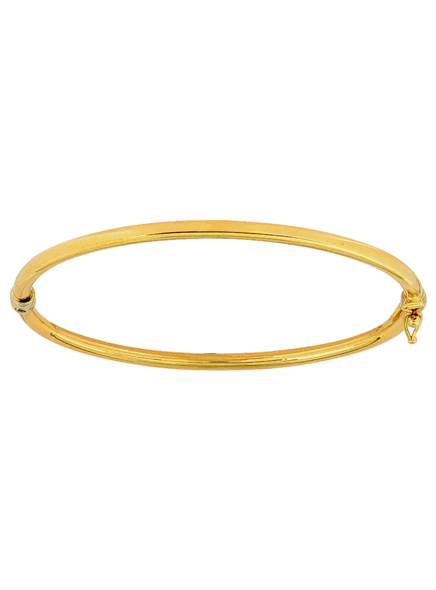 Bracelet jonc ouvrant or jaune 9 carats