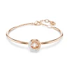 Bracelet jonc Swarovski Dextera rosé