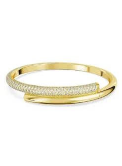 Bracelet jonc Swarovski Dextera doré M