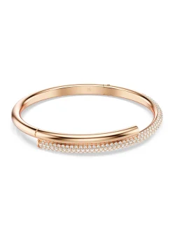 Bracelet jonc Swarovski Dextera rosé M
