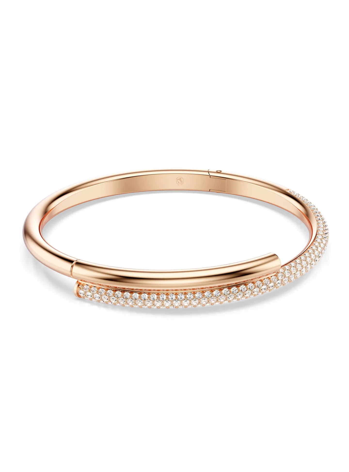 Bracelet jonc Swarovski Dextera rosé M