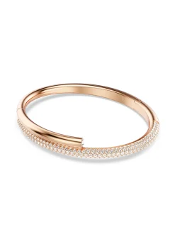 Bracelet jonc Swarovski Dextera rosé M