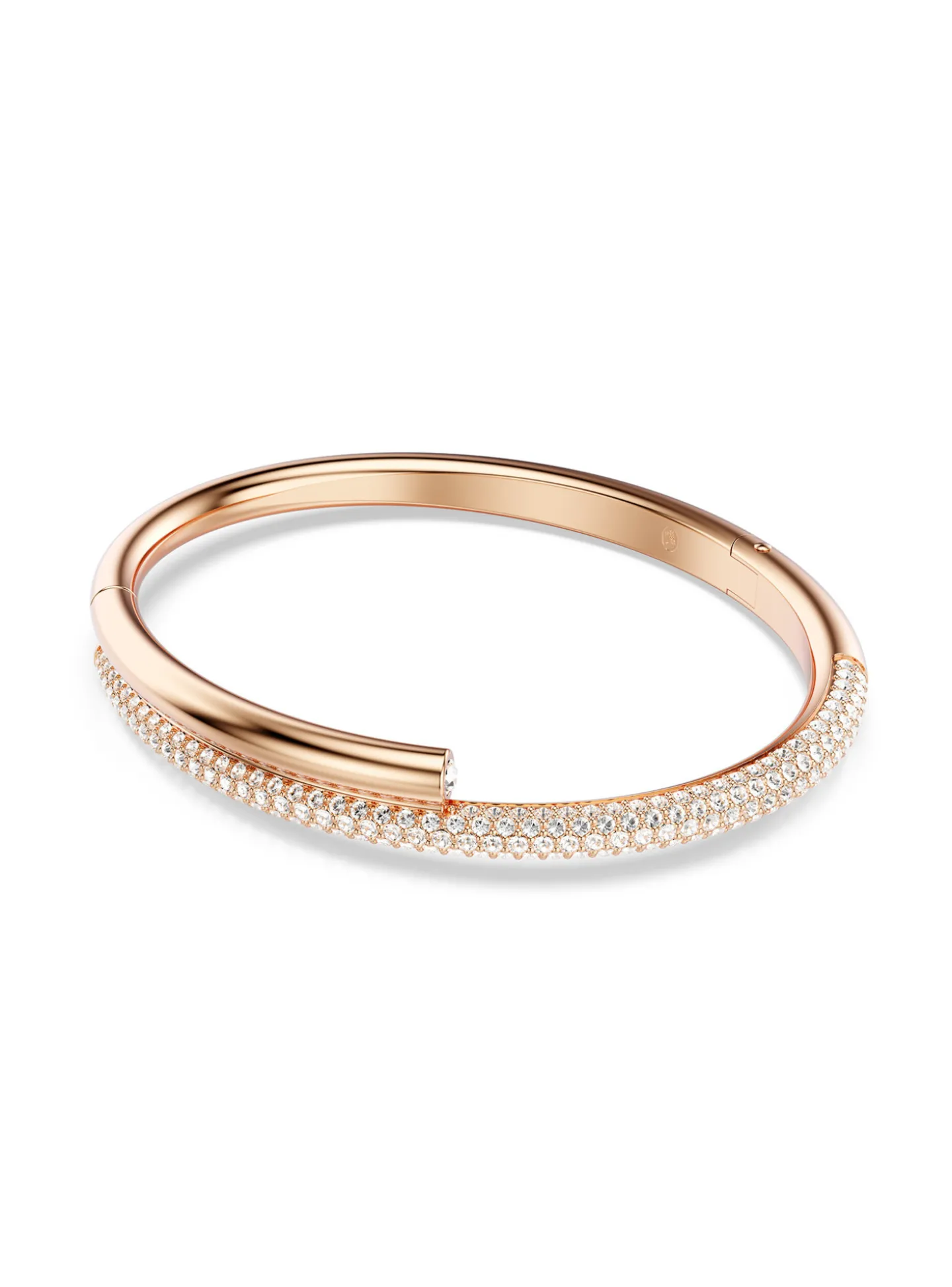 Bracelet jonc Swarovski Dextera rosé M