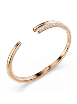 Bracelet jonc Swarovski Dextera rosé M
