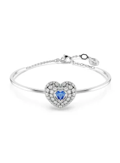 Bracelet jonc Swarovski Hyperbola bleu