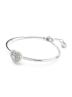 Bracelet jonc Swarovski Hyperbola coeur