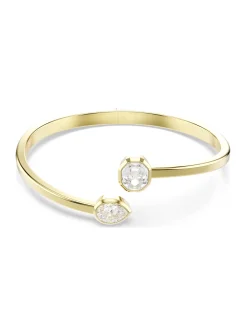 Bracelet Jonc Swarovski Imber doré L
