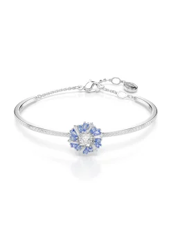Bracelet jonc Swarovski Idyllia bleu