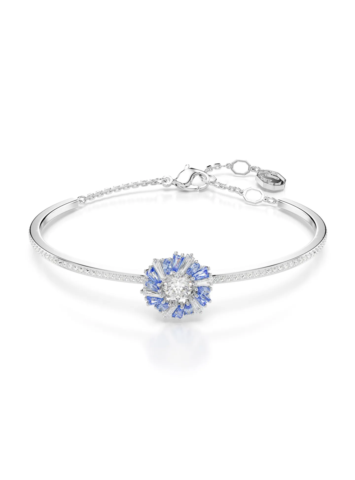 Bracelet jonc Swarovski Idyllia bleu