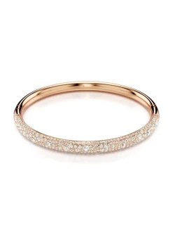 Bracelet jonc Swarovski Meteora rosé M