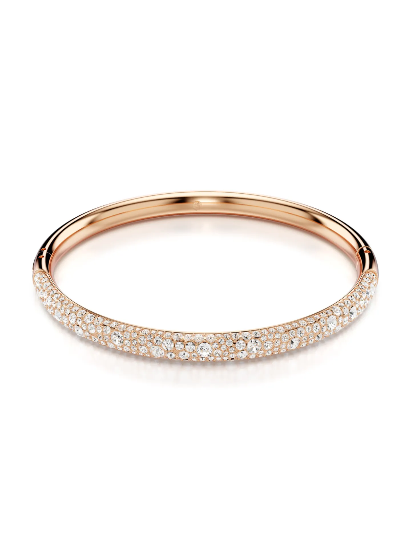 Bracelet jonc Swarovski Meteora rosé M