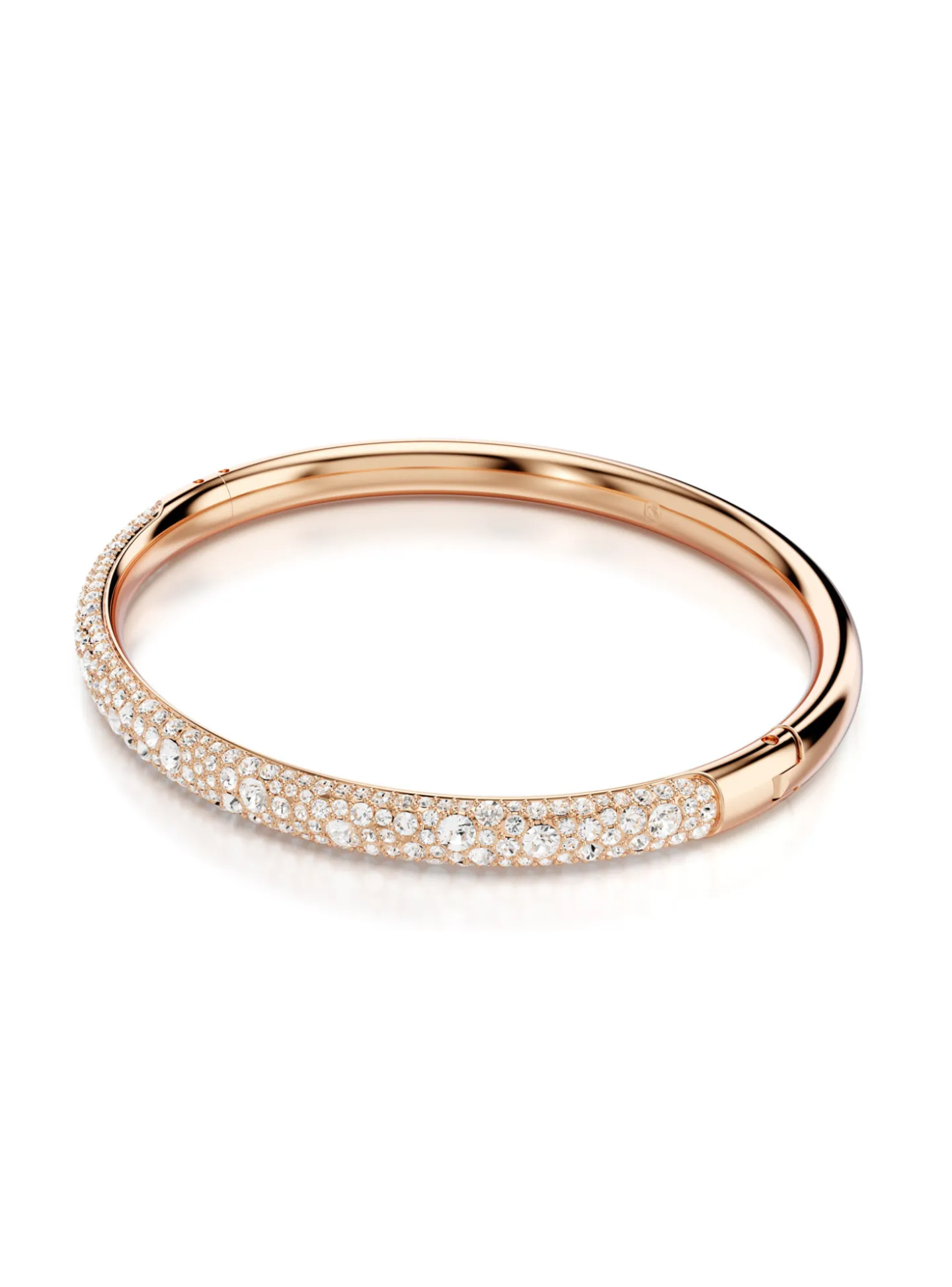 Bracelet jonc Swarovski Meteora rosé M