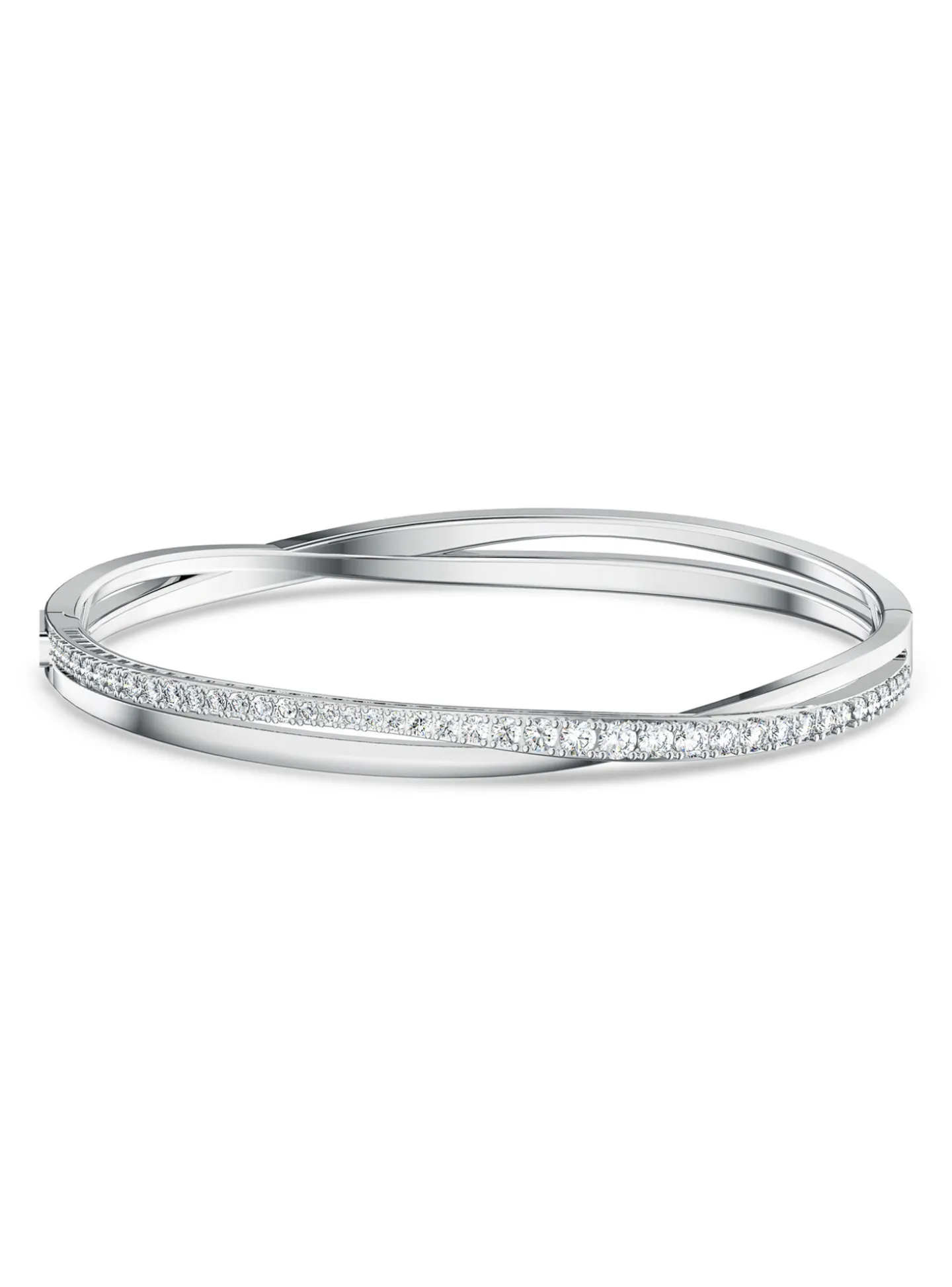 Bracelet jonc Swarovski Twist Rows M