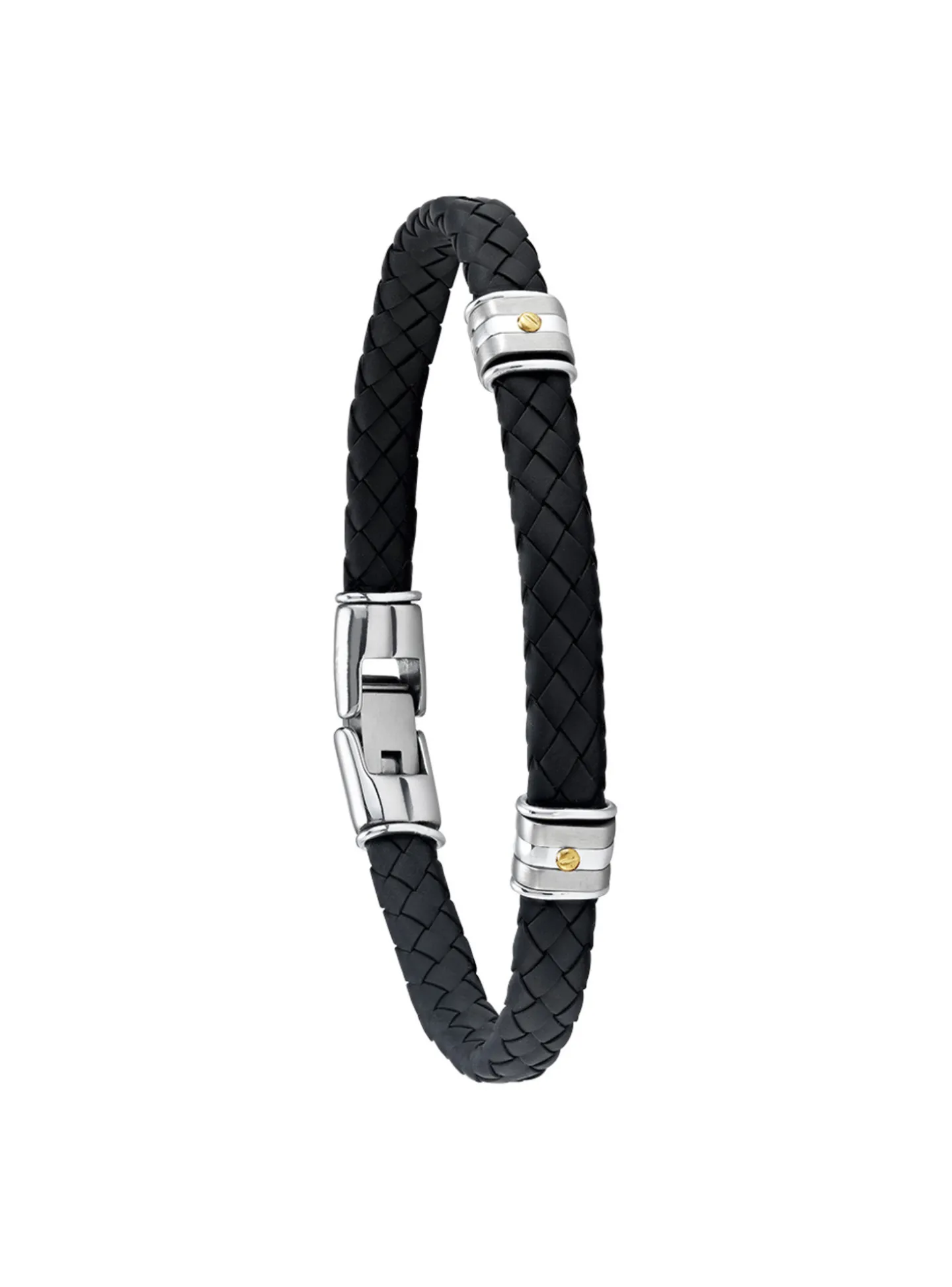 Bracelet Jourdan Hudson acier or