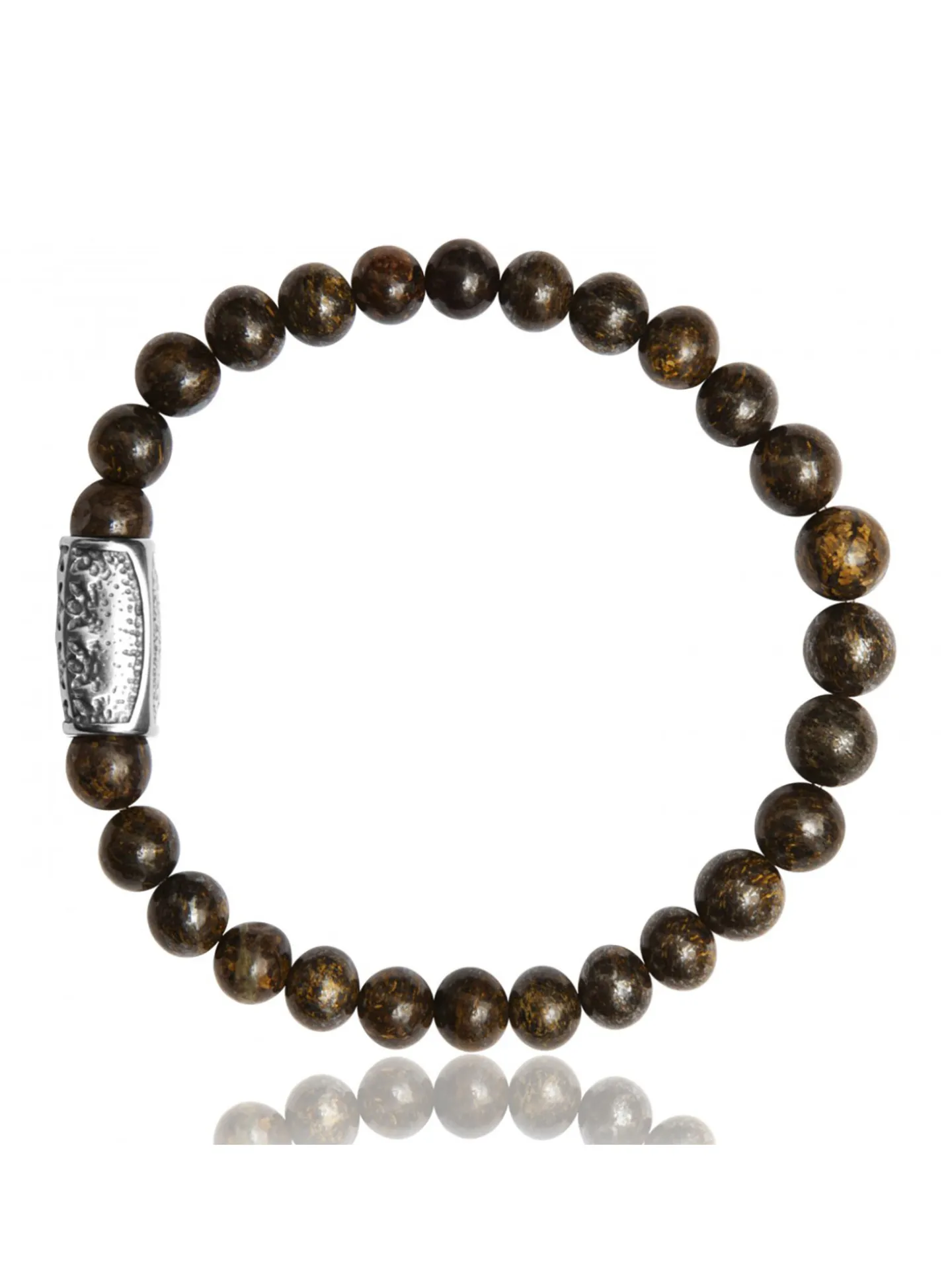 Bracelet Lauren Steven Bronzite 6mm/M